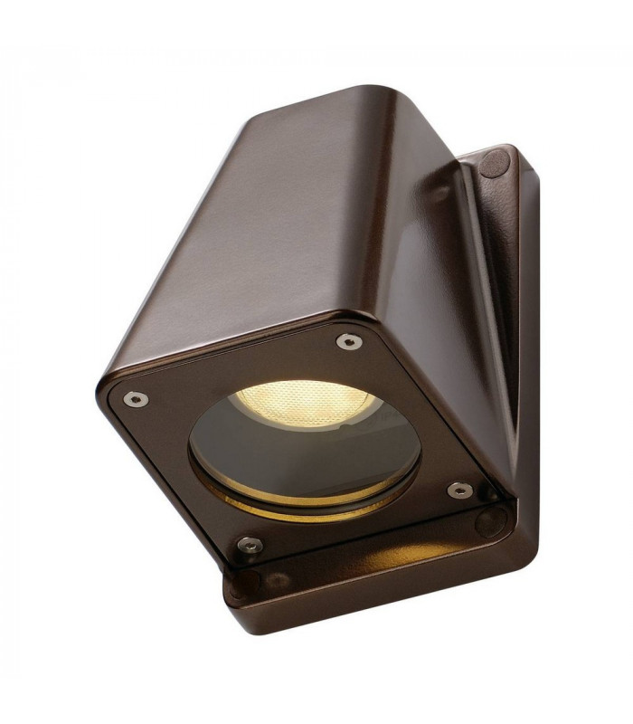 Outdoor Wall Light, Antique-Bronze, Ip44, GU10