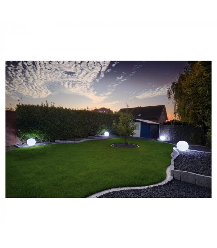Outdoor Fitting, Portable, White, E27, Ip44
