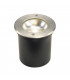Ground Light Fitting, Round, Stainless Steel 316, 6W Cob Led, 3000K, Includes Driver, IP67