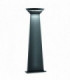 LED Outdoor Aluminium Bollard Light Grey IP44