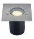 Ground Light Fitting, Square, Stainless Steel 304, Ip67, GU10