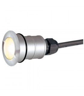 Round, Stainless Steel 316, 1W Led, 3000K, Ip67