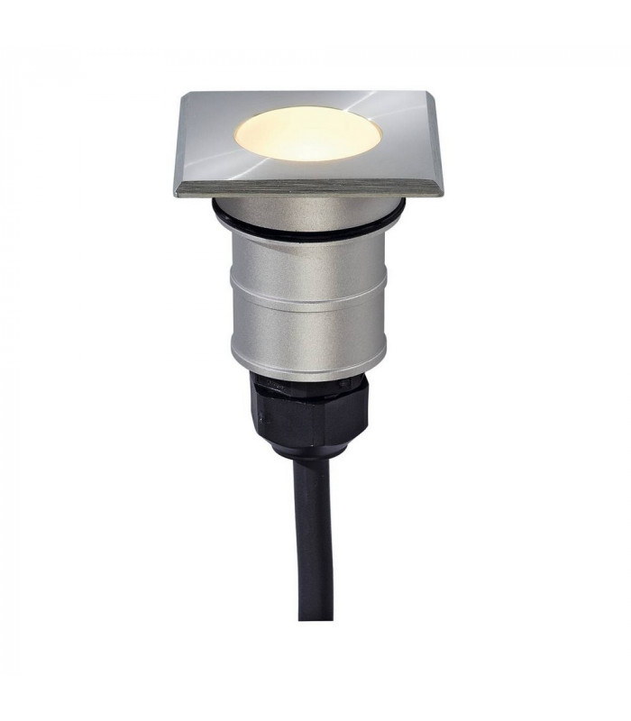 Square, Stainless Steel 316, 1W Led, 3000K, Ip67