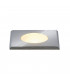 Square, Stainless Steel 316, 1W Led, 3000K, Ip67
