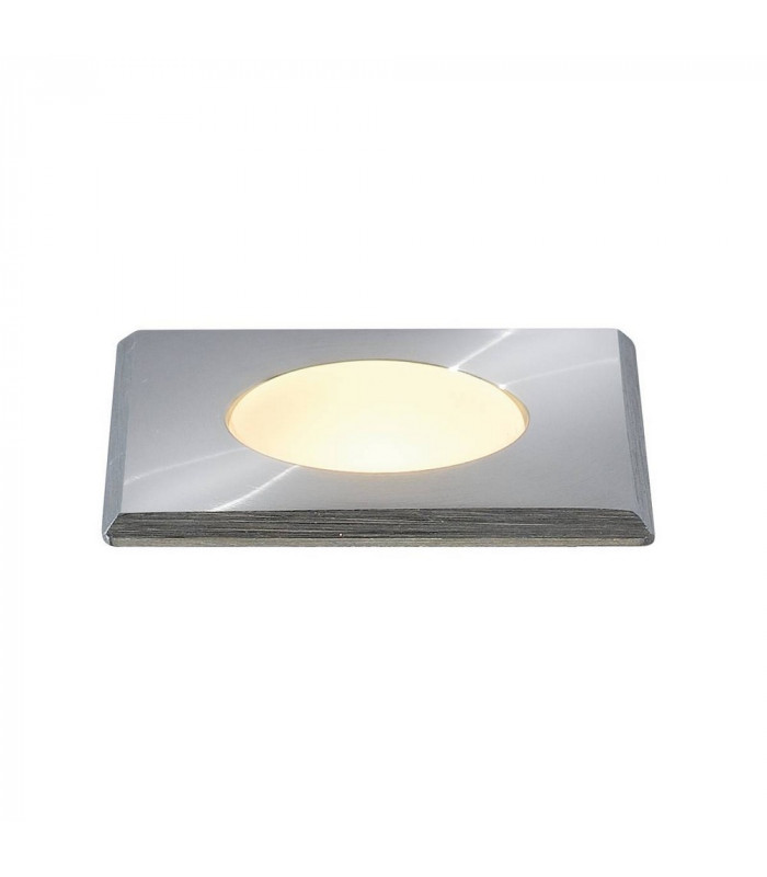 Square, Stainless Steel 316, 1W Led, 3000K, Ip67