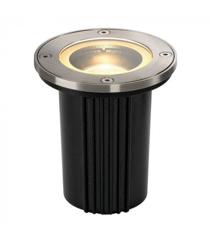 Ground Light Fitting, Round, Stainless Steel 316, Ip67, GU10