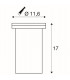Ground Light Fitting, Round, Stainless Steel 316, Ip67, GU10