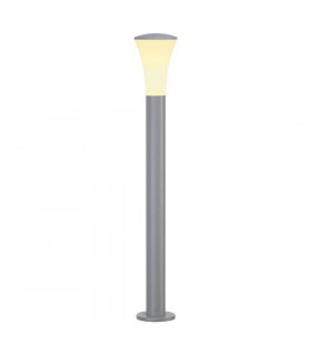 Alpa Cone 100 Bollard Light, Silver-Grey, E27 Energy Saver, Ip55
