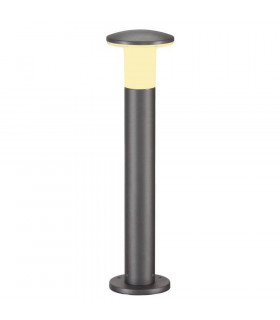 Alpa Mushroom 75 Bollard Light, Stone Grey, E27 Energy Saver, Ip55