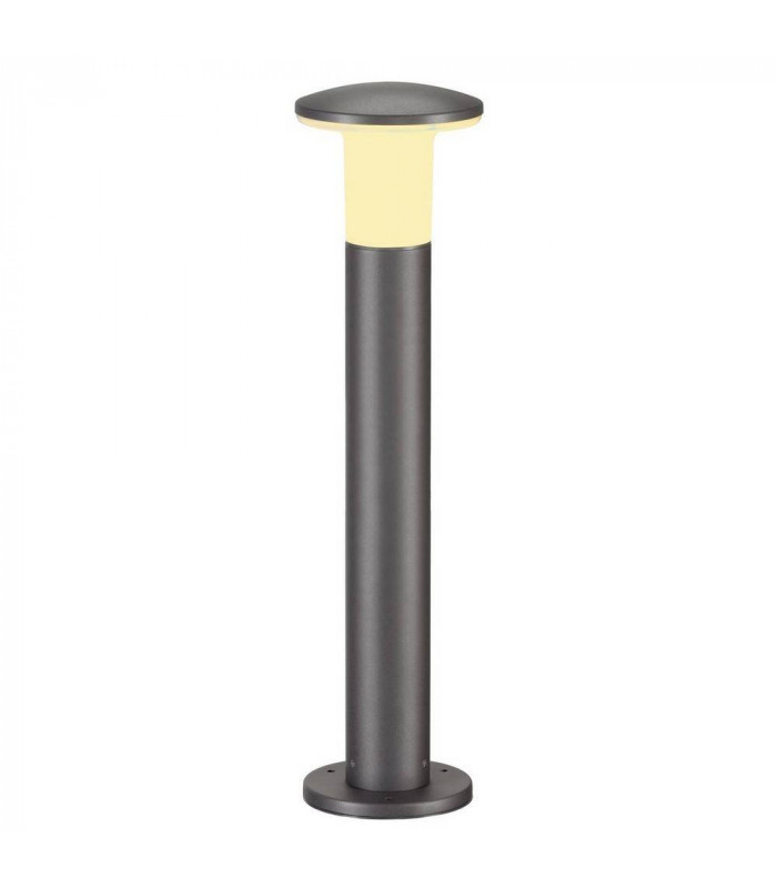 Alpa Mushroom 75 Bollard Light, Stone Grey, E27 Energy Saver, Ip55