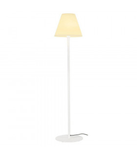 Outdoor Floor Stand, White, E27 Energy-Saver, Ip54