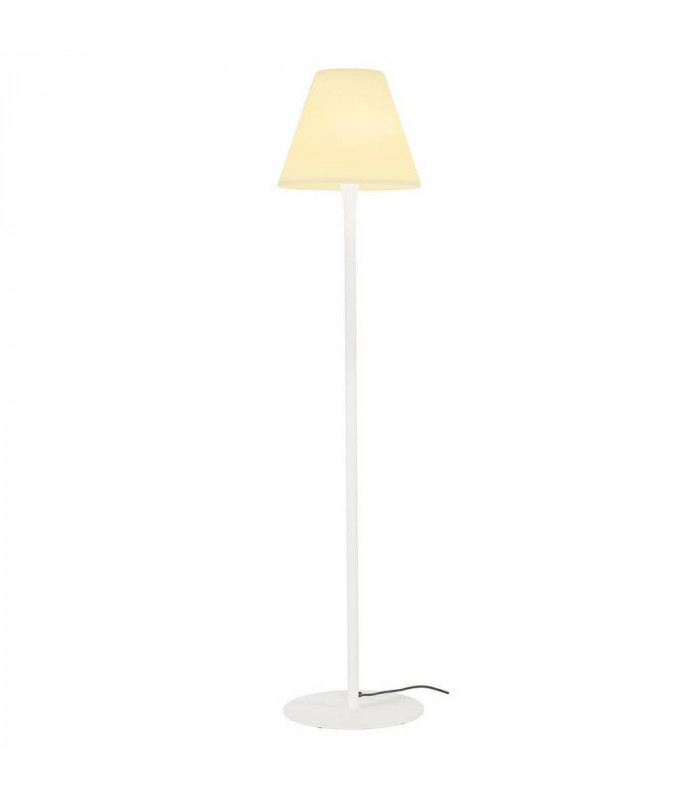Outdoor Floor Stand, White, E27 Energy-Saver, Ip54