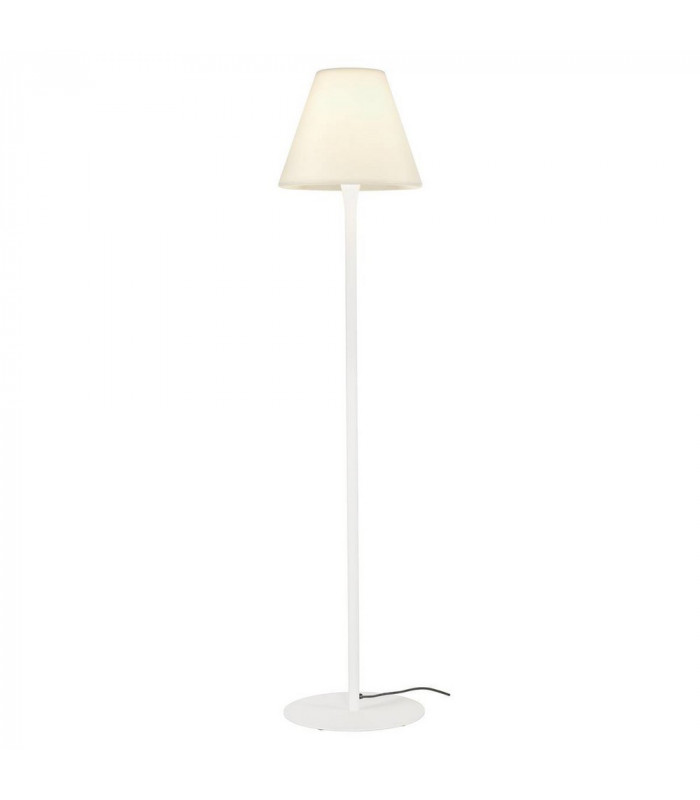 Outdoor Floor Stand, White, E27 Energy-Saver, Ip54