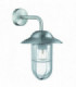 1 Light Outdoor Fisherman Dome Wall Light Stainless Steel IP44Glass Lanterns, E27