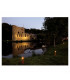 Outdoor Bollard Light, Rusted Iron, E27 Energy Saver, Ip55