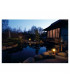 Outdoor Bollard Light, Rusted Iron, E27 Energy Saver, Ip55