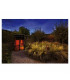 Outdoor Bollard Light, Rusted Iron, E27 Energy Saver, Ip55