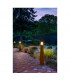 Outdoor Bollard Light, Rusted Iron, E27 Energy Saver, Ip55