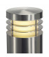 Bollard Round, Stainless Steel 304, E27, Ip44