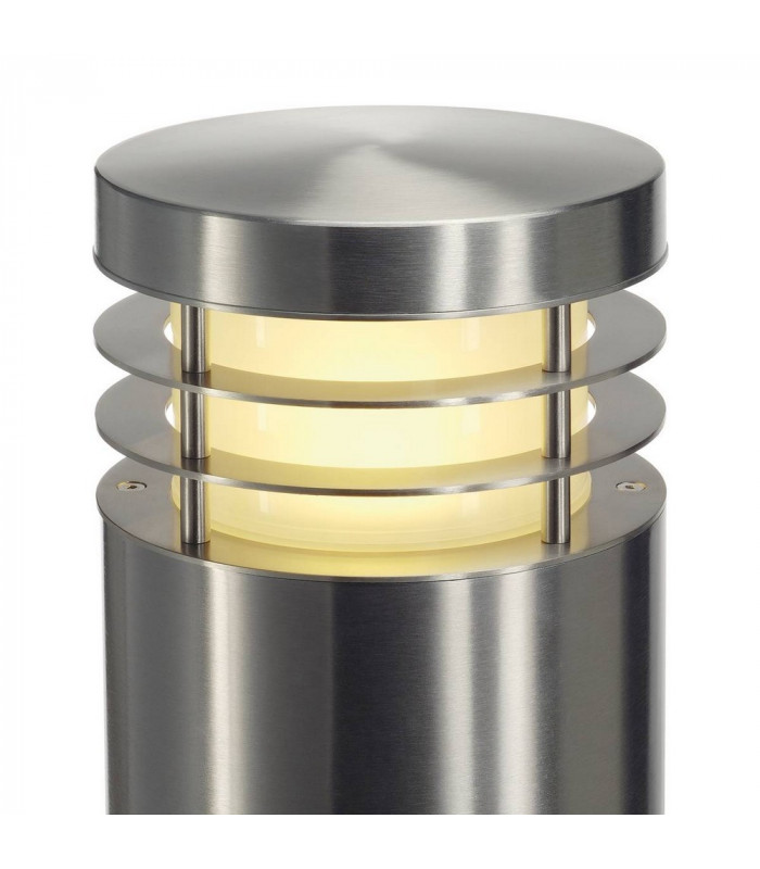 Bollard Round, Stainless Steel 304, E27, Ip44
