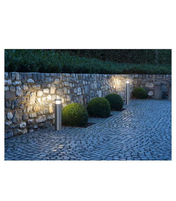 Bollard Round, Stainless Steel 304, E27, Ip44