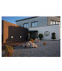 Outdoor Wall And Ceiling Bulkhead, Round, Anthracite, E27, Pc Cover, IP44