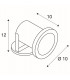 Display Light Mr16 Stainless Steel 304, Ip67