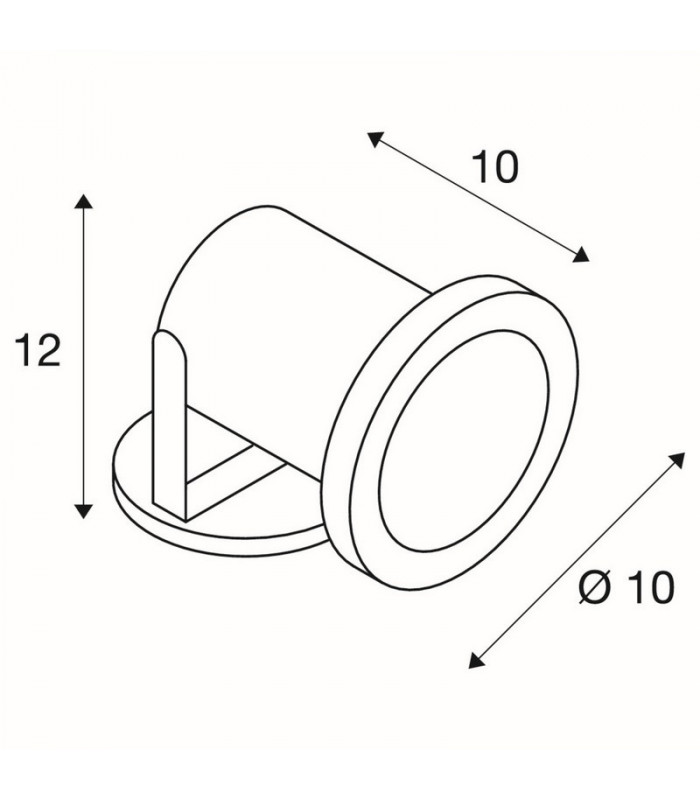 Display Light Mr16 Stainless Steel 304, Ip67