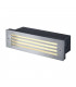 Recessed Wall Light, 4W Led, Warm White, Ip54