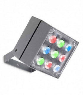 LED RGB Easy+ Outdoor Spotlight Black IP65