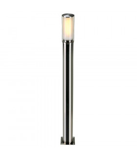 1 Light Floor Light, Stainless Steel 304, E27, Ip44