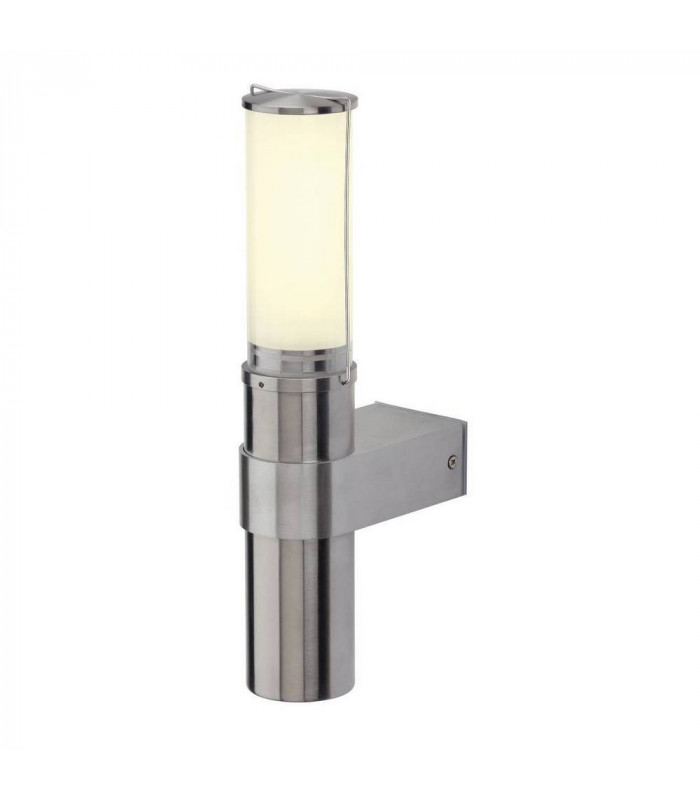 1 Light Wall Light, Stainless Steel 304, E27, Ip44