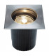 1 Light Ground Light Fitting, Square, Stainless Steel 316, Ip67, GU10