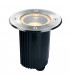 1 Light Ground Light Fitting, Round, Stainless Steel 316, Ip67, GU10