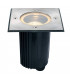 1 Light Ground Light Fitting, Square, Stainless Steel 316, Ip67, GU10