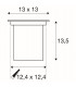1 Light Ground Light Fitting, Stainless Steel 304, Ip67, GU10