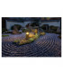 1 Light Square 40, Rusted Iron, E27 Energy Saver, Ip55