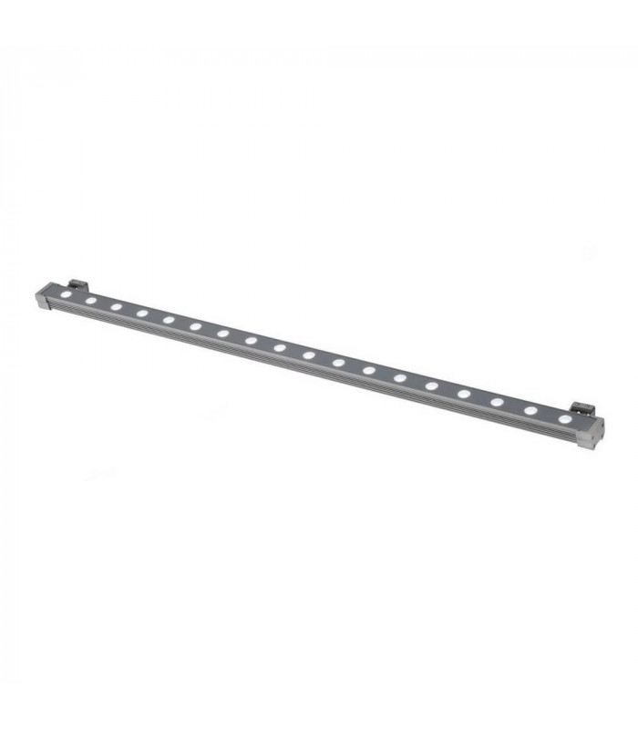 Led Profile 100cm, Silver-Grey, 18X1W, 6500K, Ip65