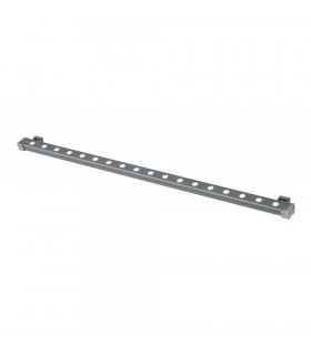 Led Profile 100cm, Silver-Grey, 18X1W, 3000K, Ip65