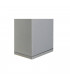 Up Down Square Flush Box Wall Light, Silver-Grey Gu10, IP44