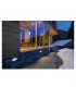 Recessed Wall Light, Rectangular, Silver-Grey, 3000K Led, IP54