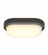 Wall And Ceiling Light, Oval, Anthracite, 11W Led, 3000K, Ip44