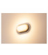 Wall And Ceiling Light, Oval, Anthracite, 11W Led, 3000K, Ip44