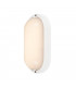 Wall And Ceiling Light, Oval, White, 3000K, Ip44