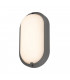 Wall And Ceiling Light, Oval, Anthracite, 3000K, Ip44