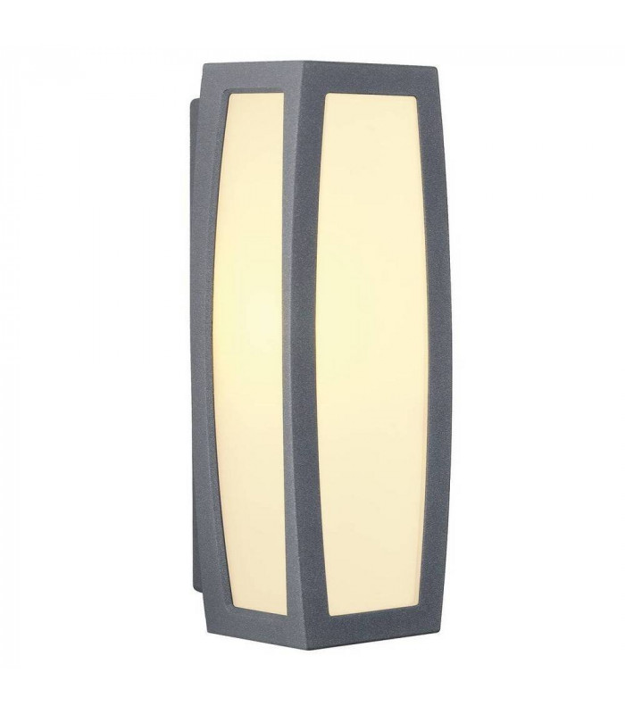 1 Light Wall And Ceiling Light, Anthracite, E27, IP54
