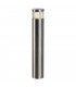 1 Light Vap Slim 60 Bollard Light, Stainless Steel Brushed, E27, IP44