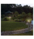 1 Light Vap Slim 60 Bollard Light, Stainless Steel Brushed, E27, IP44