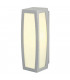 1 Light Wall And Ceiling Light, Silver-Grey, E27, With Motion Sensor, IP54