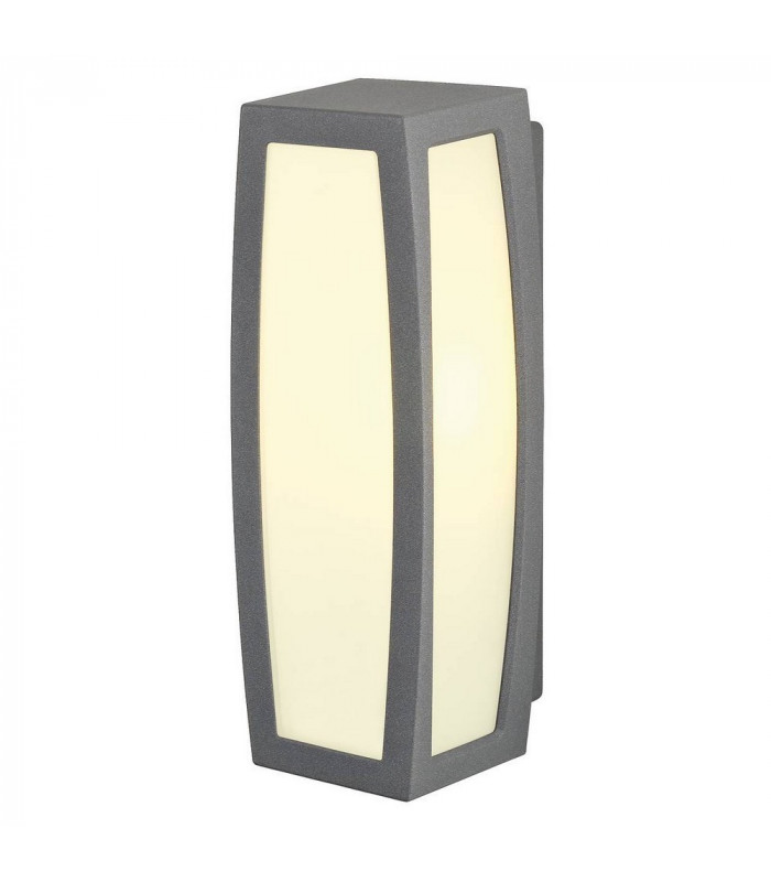 1 Light Wall And Ceiling Light, Anthracite, E27, With Motion Sensor, IP54